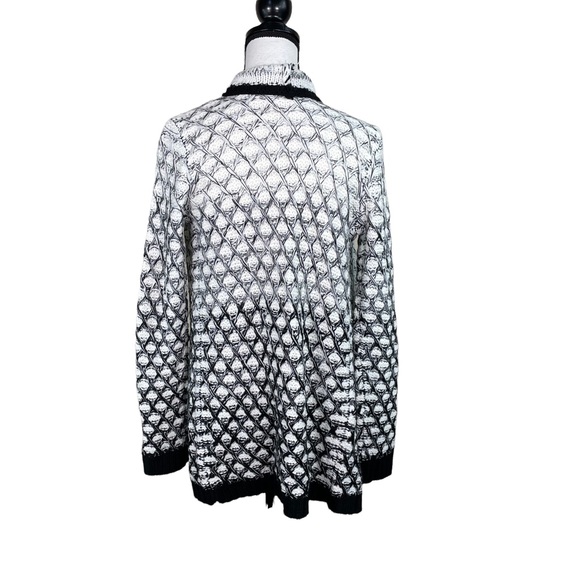 Romeo + Juliet Couture Ombre Chunky Knit Open Cardigan - Picture 8 of 8